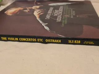 David Oistrakh Mozart Violin Concertos 1-5 4 LP