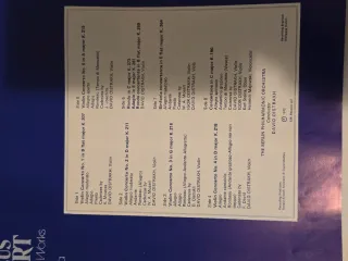 David Oistrakh Mozart Violin Concertos 1-5 4 LP