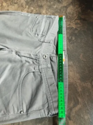 Vaqueros Roxy Rectos Gris bordados Y2K