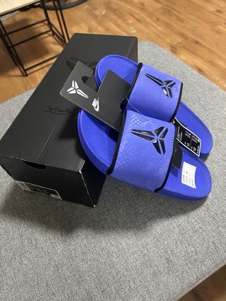 Sandalias Nike Kobe Bryant Azul/Morado Talla 45
