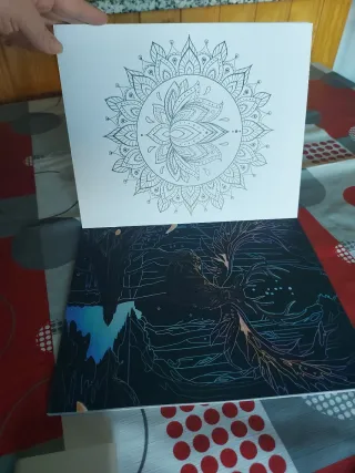 Libro para raspar Criaturas Míticas