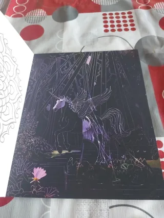 Libro para raspar Criaturas Míticas