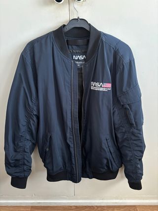Chaqueta Bomber Pull&Bear NASA Talla L