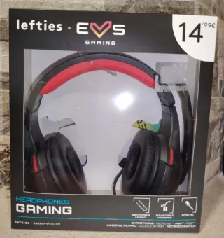 Auscultadores Gaming Lefties EVS