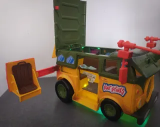 Furgoneta Tortugas Ninja Retro 80s