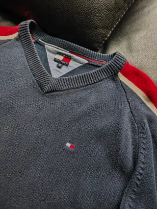 Jersey Tommy Hilfiger V-Neck Talla XL