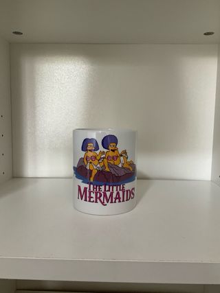 Taza Patty y Selma The Little Mermaids