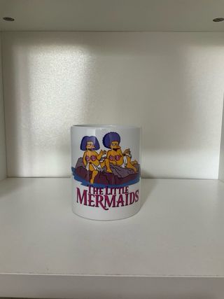 Taza Patty y Selma The Little Mermaids