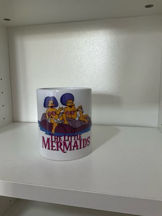 Taza Patty y Selma The Little Mermaids