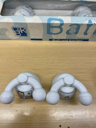 Lote accesorios baño porcelana