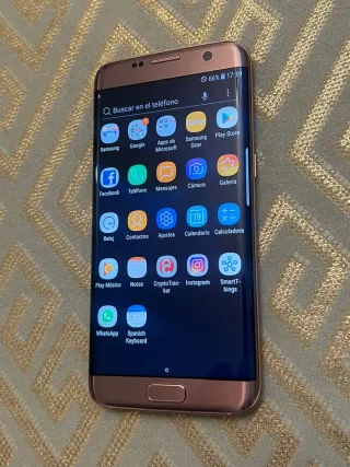Samsung Galaxy S7 Edge Dorado/Rosa 4GLTE
