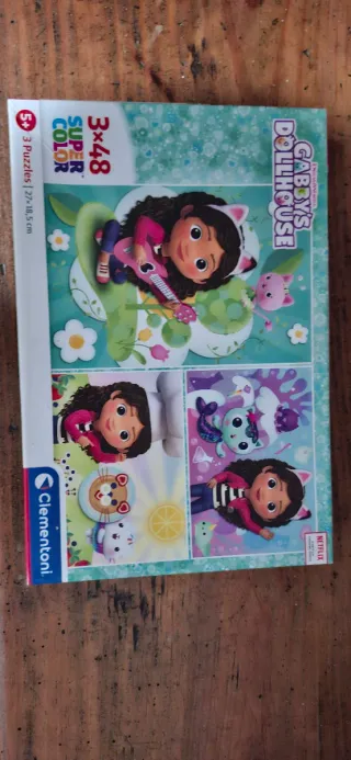 3 Puzzles Gabby's Dollhouse Clementoni