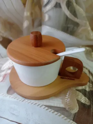 Formaggiera Brandani con cucchiaino