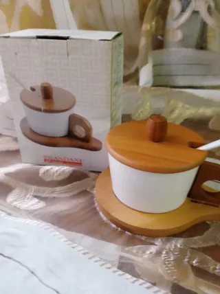 Formaggiera Brandani con cucchiaino