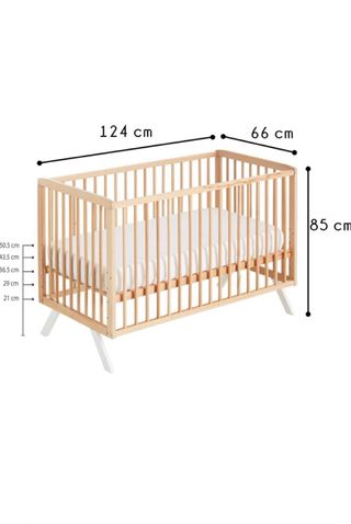 Cuna colecho + colchón