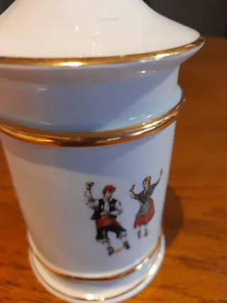 Tarro recuerdo de Teruel con baile