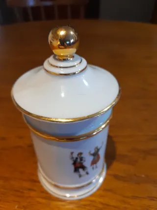 Tarro recuerdo de Teruel con baile