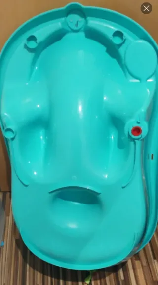 Bañera ergonómica OKBABY con termómetro