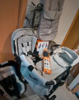 Cochecito Bebé Jane Muum Pro2 Trio+ Accesorios
