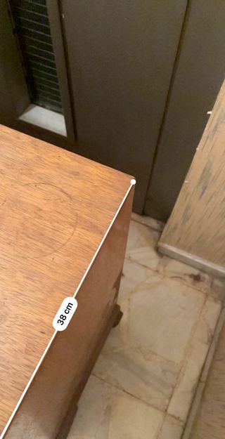 Mueble de madera para restaurar