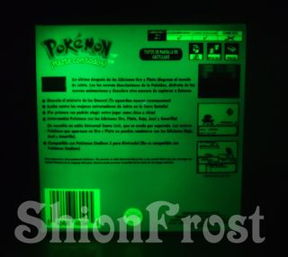 Caja Pokémon Edición Cristal Game Boy Color