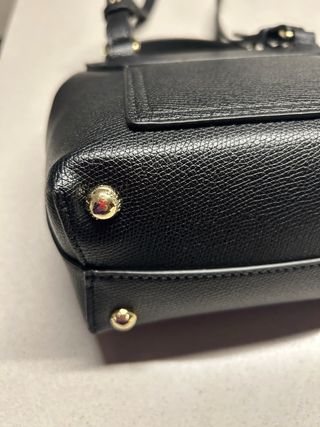 Bolso negro 100% piel