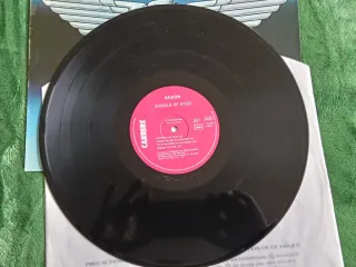 Vinilo Saxon Wheels of Steel Heavy Metal