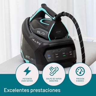 Imetec Onda P1, Centro de planchado