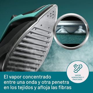 Imetec Onda P1, Centro de planchado