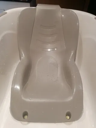 Bañera bebé plegable con termómetro