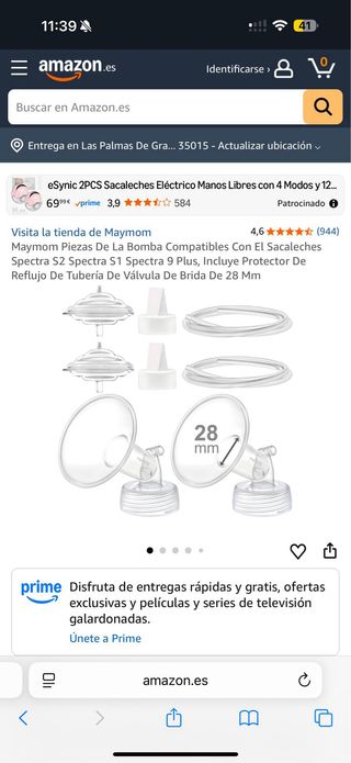 Sacaleches Spectra S1 Pro