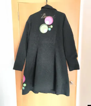 Abrigo Desigual Negro SOLO ENVIO
