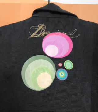 Abrigo Desigual Negro SOLO ENVIO