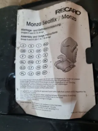 Cochecito Monza para niño