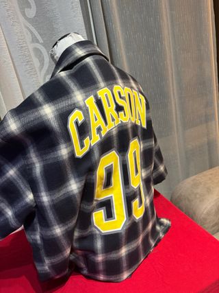 Sobrecamisa cuadros Bershka