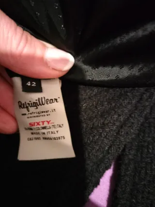 Abrigo Refrigiwear Negro