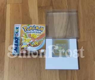 Caja Pokémon Edición Oro Game Boy Color
