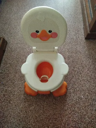 Orinal infantil patito