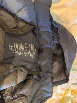 Abrigo ECOALF Hombre Azul Nuevo Talla S