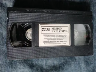 Misión Explosiva VHS Película Acción