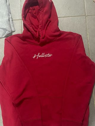 Sudadera Hollister Roja