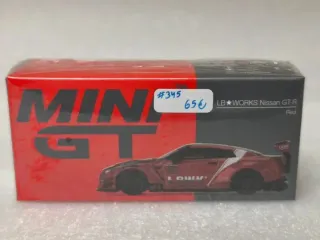 Mini GT 345 LB★WORKS Nissan GT-R R35 Red