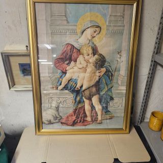Quadro arazzo Madonna con Bambino