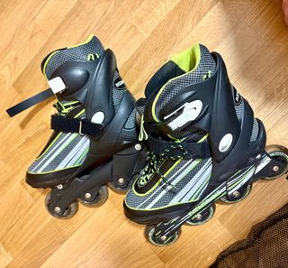 Pack completo patines en línea + protecciones