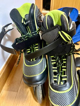 Pack completo patines en línea + protecciones