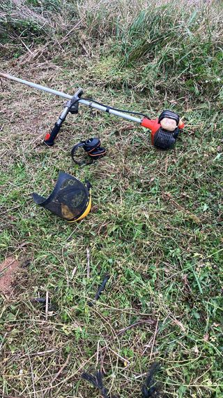 Limpieza de terrenos . Desbrozado, poda de arboles