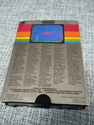 Cosmic Ark Imagic PAL Atari Coleccionista