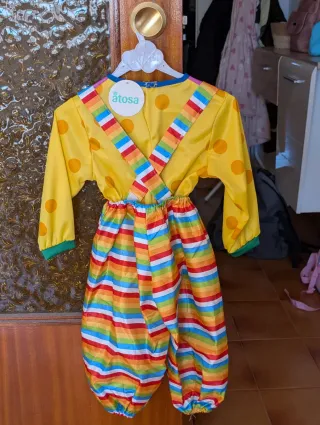 Disfraz pallaso bebé 12/24 meses