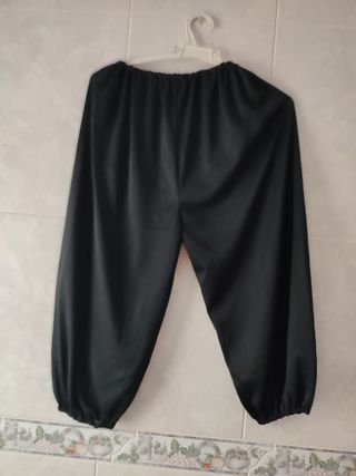 Disfraz Cardenal Negro/Rojo Talla Única