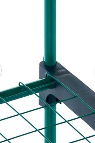 Invernadero 4 Baldas con ruedas 70x50x165cm